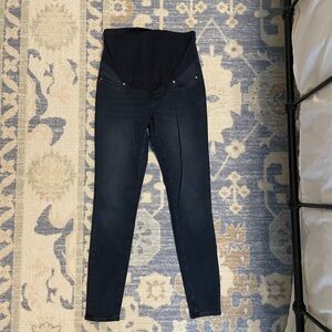 H&M Dark Wash Maternity Skinny Jeans